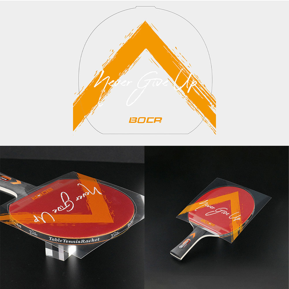 Table Tennis Protective Cover - Película protectora de goma autoadhesiva para