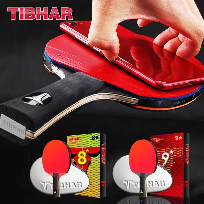 Table Tennis Kids - TIBHAR Raquetas de tenis de mesa