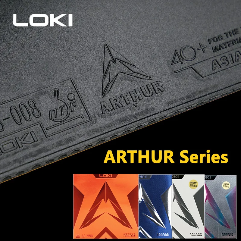 Table Tennis Movie - LOKI ARTHUR-Goma adhesiva para tenis de