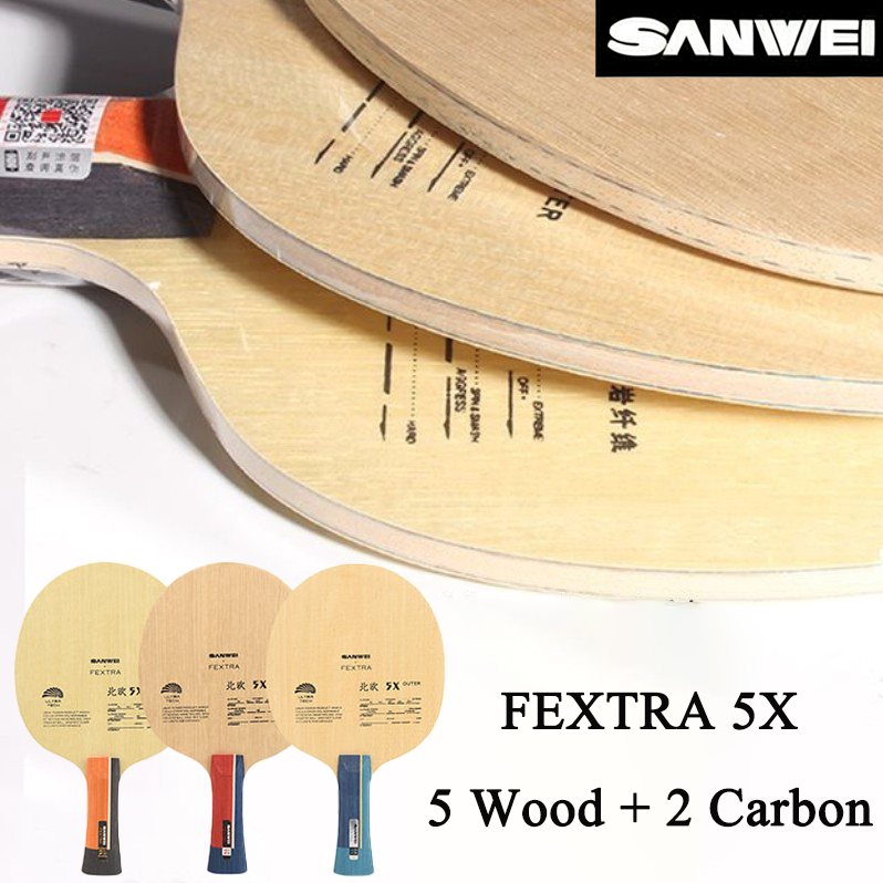 SANWEI FEXTRA 5X Pala de Tenis - Xiom Blade Table Tennis reseña y precio