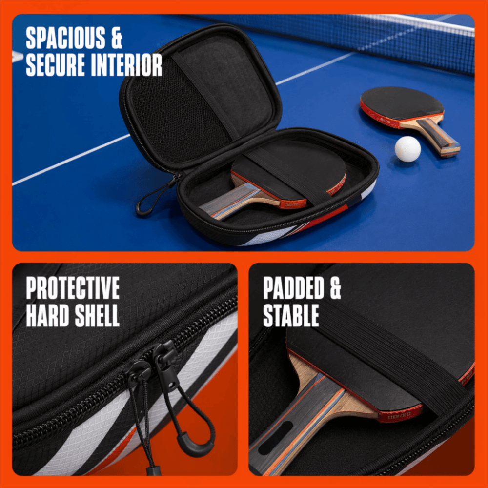 Funda para raqueta de tenis de - Table Tennis Protective Cover reseña y precio