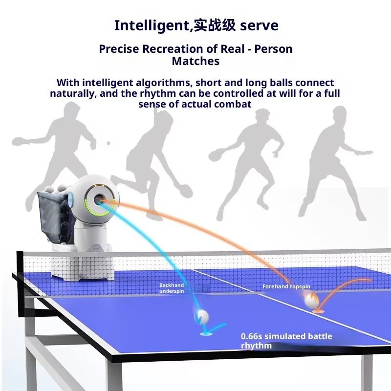 Máquina Lanzapelotas de Tenis  - Table Tennis App reseña y precio