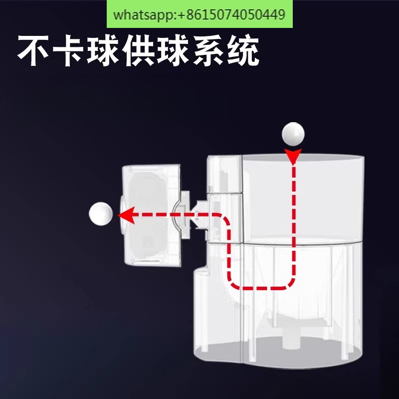 Máquina de servicio de tenis d - Table Tennis App reseña y precio